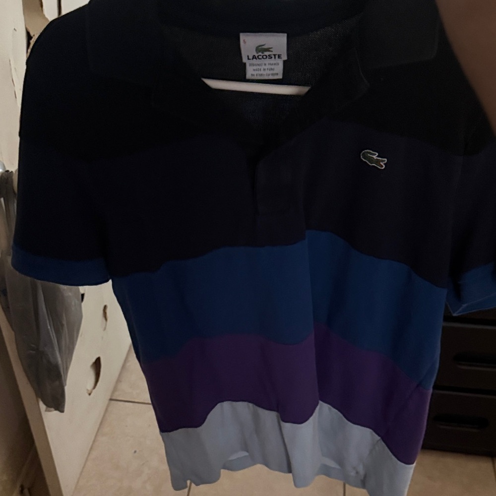 Lacoste Multicolor Striped Polo